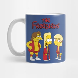 The Fabulous Freebirds - Simpsons Mug